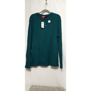 Family PJs Mens Mix It Henley Pajama Top Green Choose Size XL. New